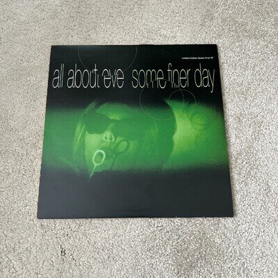 All About Eve – Some Finer Day 10" Green Vinyl Limited Edition 1992