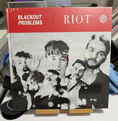 Riot Blackout Problems 12" Black Vinyl LP 2021 RCA Rock Record, deluxe edition.