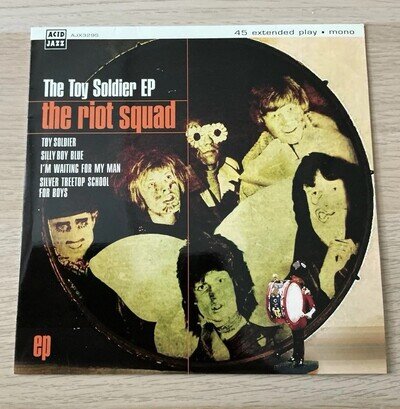 David Bowie - The Riot Squad. Toy Soldier EP. Vinyl is Mint / NM - Acid Jazz