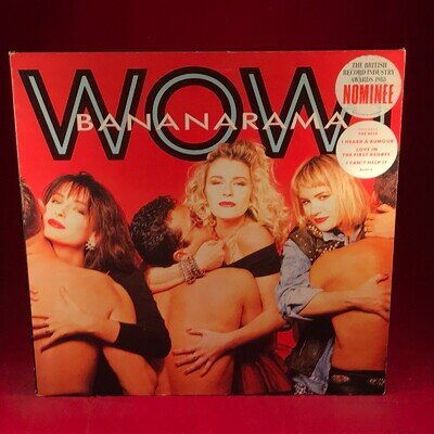 BANANARAMA Wow! 1987 UK Vinyl LP + INNER gatefold Love In The First Degree