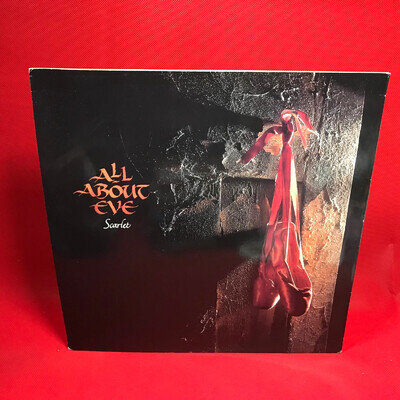 ALL ABOUT EVE Scarlet 1990 UK 4-track 12" vinyl EP Candy Tree Tuesday's Child