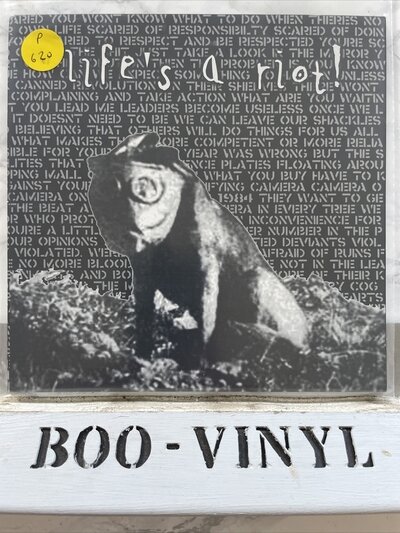 Life's A Riot! - Life's A Riot! 7” punk / hardcore vinyl record NM / NM