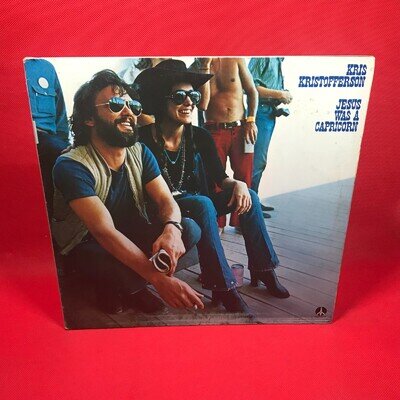 KRIS KRISTOFFERSON Jesus Was A Capricorn 1972 UK vinyl LP Why Me Nobody Wins