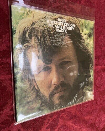 Kris Kristofferson Me and Bobby McGee Vinyl LP Record