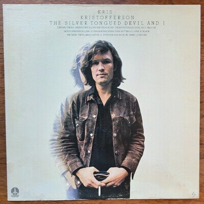 Kris Kristofferson the Silver Tongued Devil and I Vinyl LP Album