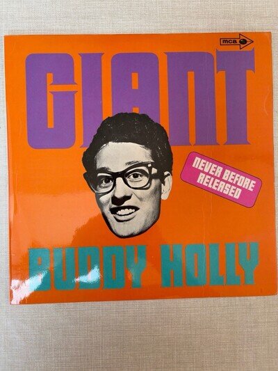 Buddy Holly Giant LP UK MCA MUPS 371 Stereo EX+ Original 1969