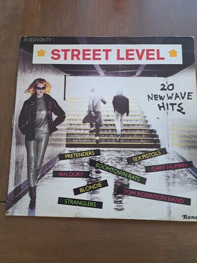 Street Level vinyl album, various artist, compilation, LP record, 1980