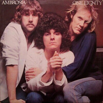 Ambrosia - One Eighty LP OG 1980 Santa Maria 1st Press INNER Warner Bros (VG++)