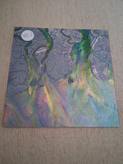 Alt-J an Awesome Wave White Vinyl Record Re Issue 12" LP Near Mint