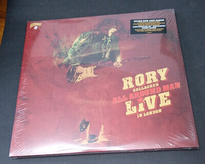 RORY GALLAGHER 3LP ALL AROUND MAN LIVE IN LONDON TRIPLE VINYL - NEW & SEALED