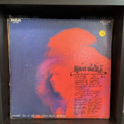 Hot Tuna Self Titled Vinyl 1970 RCA Records - LSP 4353