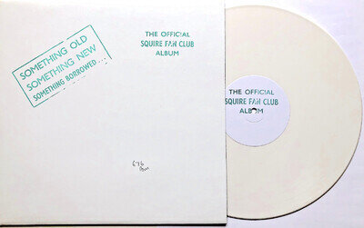 Squire - The Official Squire Fan Club Album - Vinyl LP WHITE