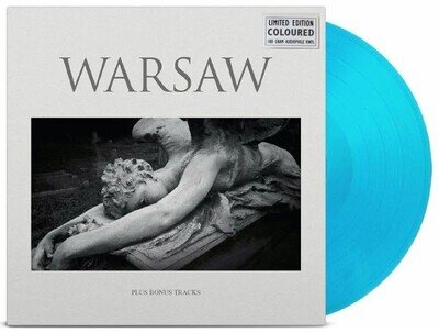 WARSAW LP Joy Division 180g CLEAR BLUE VINYL 2026 Bonus Trks NEW SEALED In STOCK