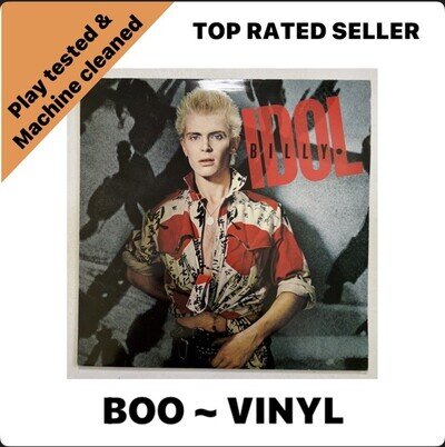 Billy Idol – billy idol – 12" Vinyl LP – 1982 – + Inner Sleeve EX / EX Condition