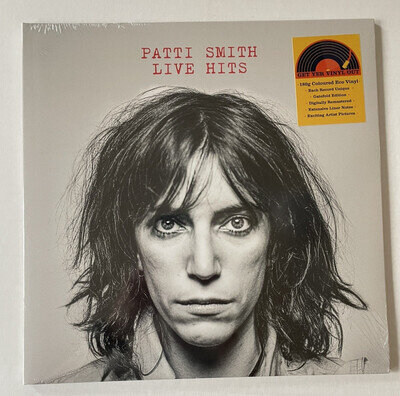 PATTI SMITH LIVE HITS 180G COLOURED VINYL LP NEW SEALED