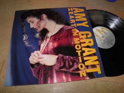 AMY GRANT- HEART IN MOTION VINYL ALBUM