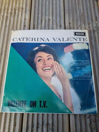 Caterina Valente Valente On T.V. vinyl LP album record UK 12