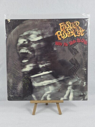Faster Pussycat "Wake Me When It's Over" Vinyl LP (1989) First Pressing
