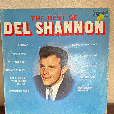 Del Shannon The Best Of Del Shannon LP 12" Vinyl Stereo Contour 2870 323 1972
