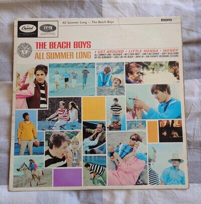 The Beach Boys All Summer Long-1964 Vinyl LP St 2110