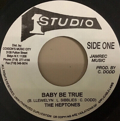 Studio One.baby Be True. Baby Be True Version. The Heptones