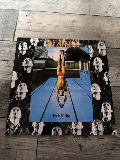 Def Leppard - High 'N' Dry - 12” Vinyl Record LP - 1981 Vertigo UK 1st Run Rock