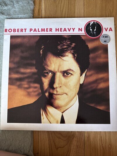 Robert Palmer Heavy Nova Vinyl LP with Inner Sleeve, EMD1007, A1/B1 Press