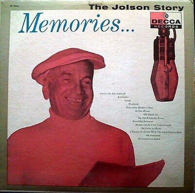Al Jolson - The Jolson Story - Memories ... (LP)