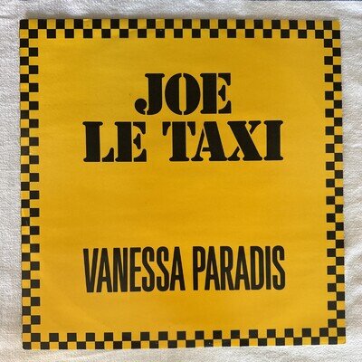 Vanessa Paradis – Joe Le Taxi. 1988 UK 12" Vinyl Record NM / VG+