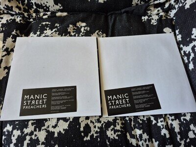 Manic Street Preachers Cooking Cleaning Flower uk only unless asked