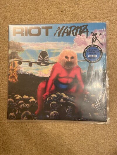 RIOT 'NARITA' 12'' VINYL ALBUM CAPITOL RECORDS E-ST12081 1979 UK FIRST PRESS