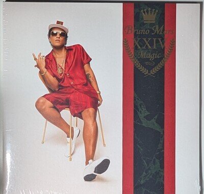 Bruno Mars 24K Magic Vinyl LP NEW Sealed Funk Soul Pop Thats What I Like