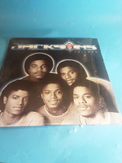 THE JACKSONS ‎– TRIUMPH: VINYL LP. EPIC ‎– EPC 86112. UK 1980. + inner sleeve