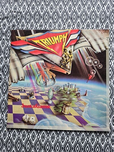 Triumph 'Just A Game' RCA Vinyl LP PL 13224 13-iE Matrix Original Sleeves