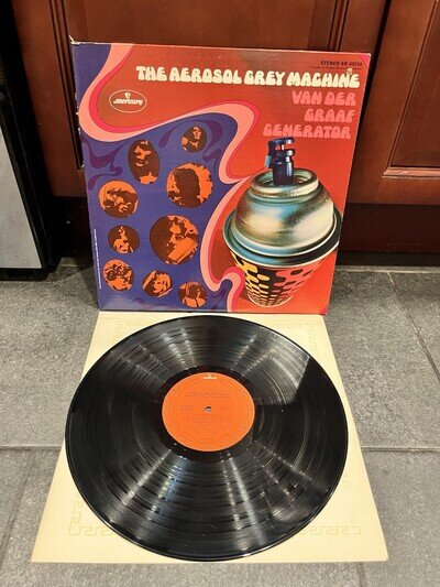 Van Der Graaf Generator "The Aerosol Grey Machine" Mercury LP - RARE BM2 Variant