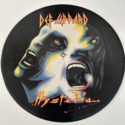 Def Leppard Hysteria Picture Disc 1987 LP Vinyl Album Limited Edition rare