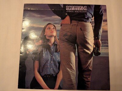 Scorpions - Animal Magnetism ~Vinyl LP Album 1980 Harvest SHSP4113 VG/VG