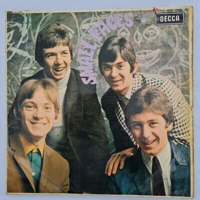 SMALL FACES-DECCA-1966 MONO LP LK 4790 IST PRESS. XARL 7217-4A-7218-3A.