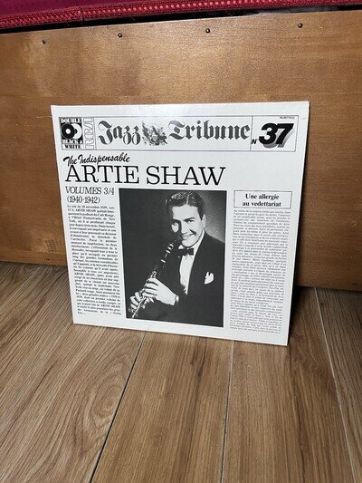 Artie Shaw Volumes 3/4 1940-1942 Double Vinyl LP Jazz Tribune No 37