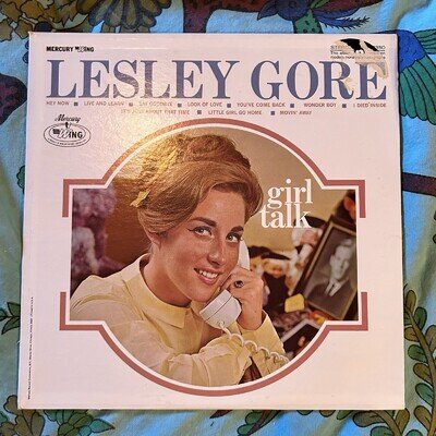 Lesley Gore Girl Talk Mercury Records Vinyl Lp Female Vocal Pop RARE VG+/VG+