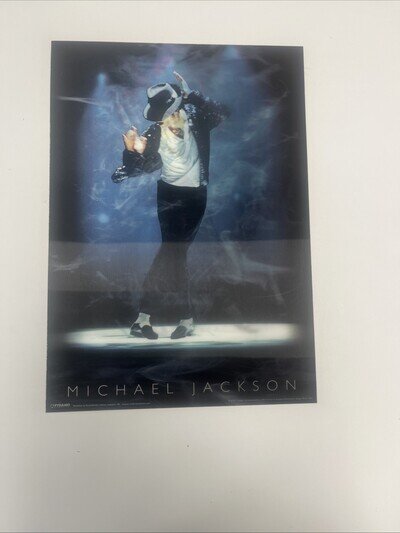Official Michael Jackson 3D Lenticular Poster W12 (B)
