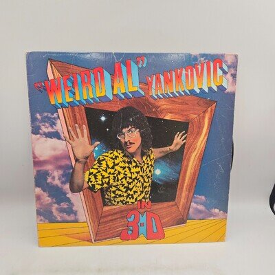 Weird Al Yankovic in 3D Vinyl LP 1984 Rock N Roll Records 39221