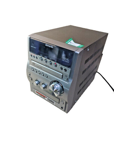 Aiwa XR-EM70 Mini Hi-Fi Stereo Compact CD DISC Cassette Radio Unit Only