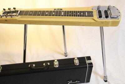 Fender Stringmaster 6-String Lap Steel Guitar w/ Legs & Case Tested Vintage