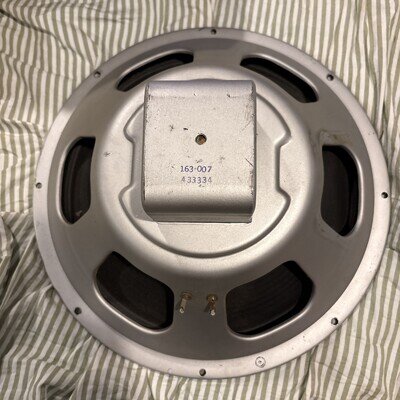 Vintage Cleveland 15" Driver Speaker for TUBE AMP Alnico 8 Ohm