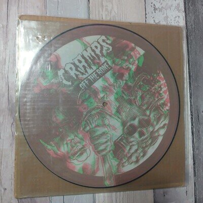 The Cramps ...Off The Bone Vinyl 1983 I.R.S. Records Gothic Rock Anaglyph Print
