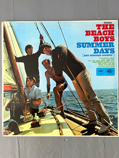 The Beach Boys - Summer Days UK 1st Press Mono LP T 2354 -1/-1 Capitol 1966