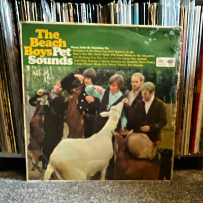 The Beach Boys Pet Sounds First Pressing LP Capitol T 2458 1966 33RPM