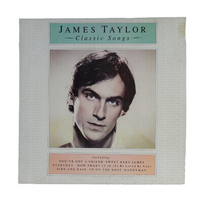 James Taylor - Classic Songs - 1987 CBS/WEA JTV1 Vinyl LP Album Record VG+/VG+