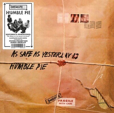 HUMBLE PIE - As Safe As Yesterday Is Gold Vinyl - Vinyl Record - N600z